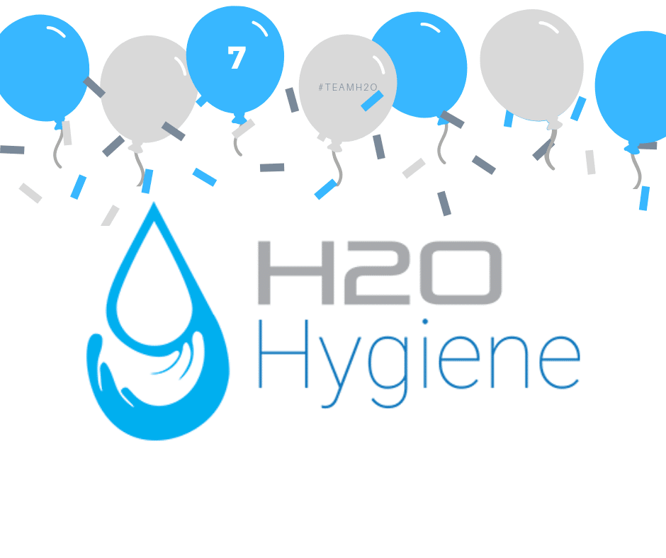 It’s lucky number 7 for H2O Hygiene: Shortlisted for 7 business awards in just 7 weeks!!!