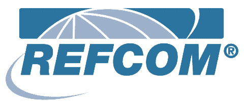 The refcom logo in colour
