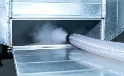 Indoor Air Quality Test on a HVAC System